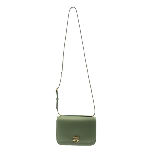 LOEWE / 로에베 | 고야 아나그램 로고 가죽 스몰 숄더백 |