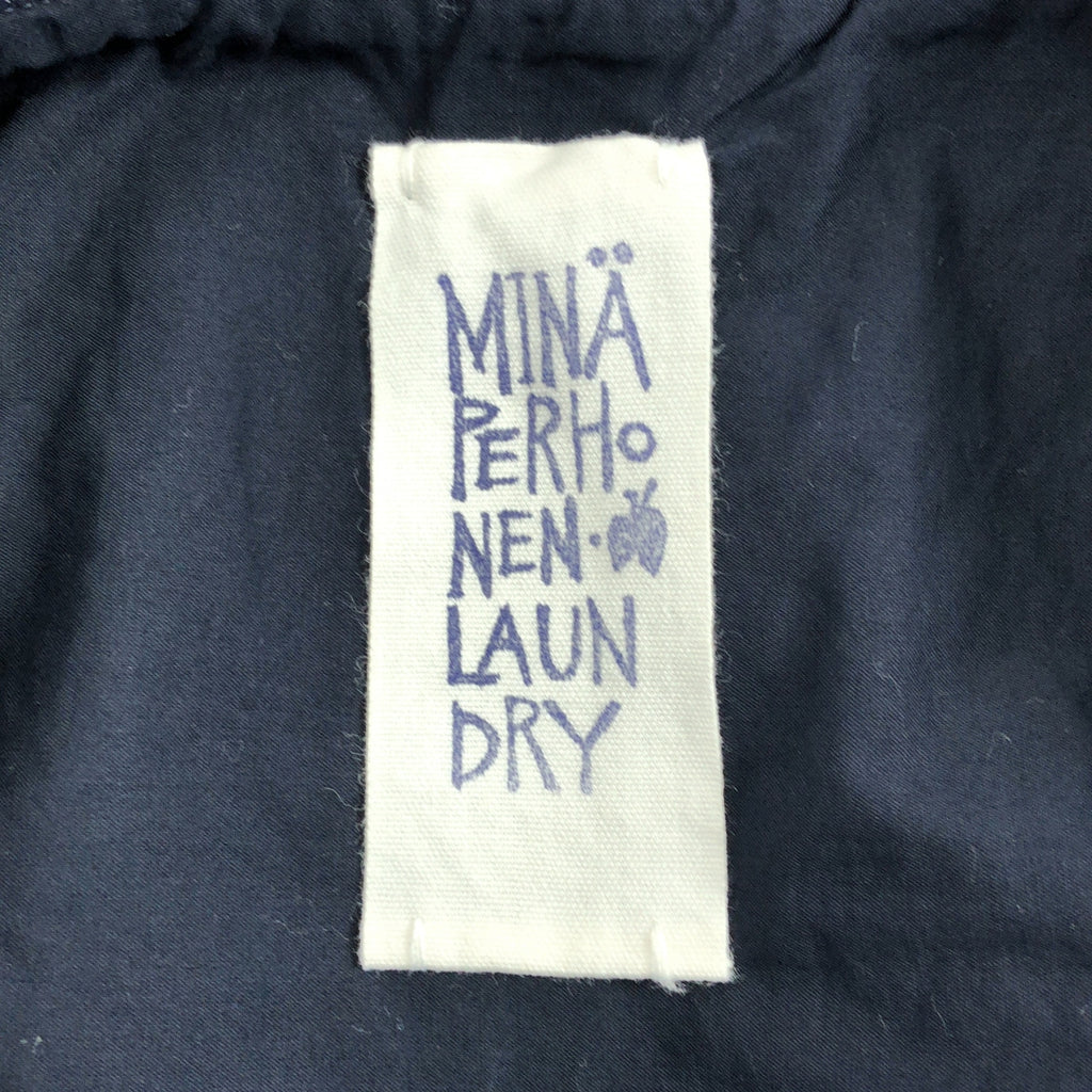 mina perhonen / ミナペルホネン | log / ログ エンブロイダリー ポケット付き ワンピース / 総裏地 | 38 | レディース