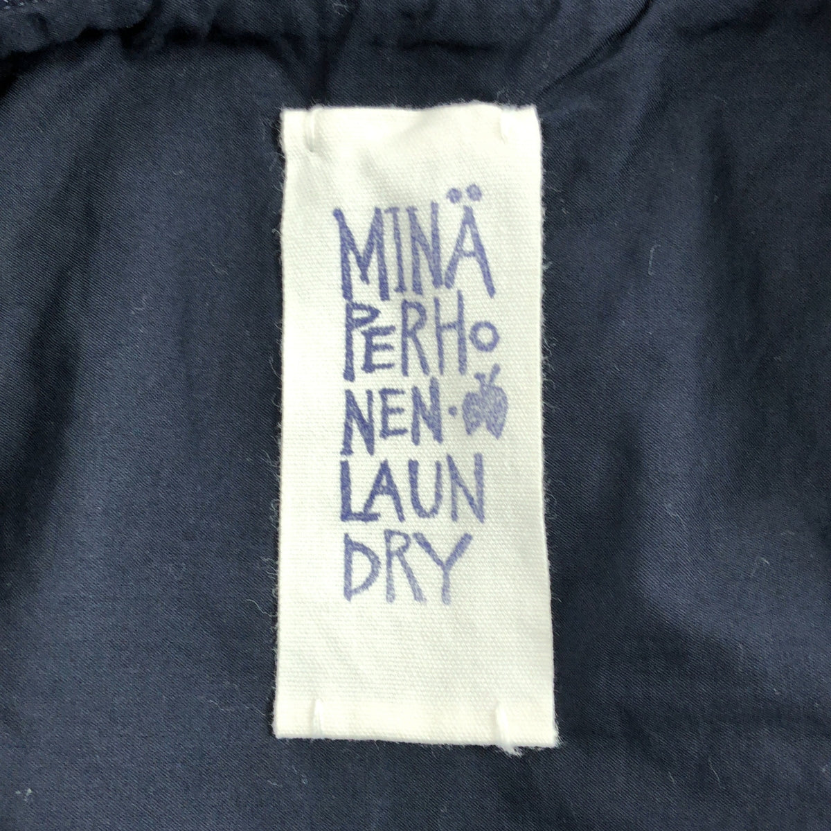 mina perhonen / ミナペルホネン | log / ログ エンブロイダリー ポケット付き ワンピース / 総裏地 | 38 | レディース