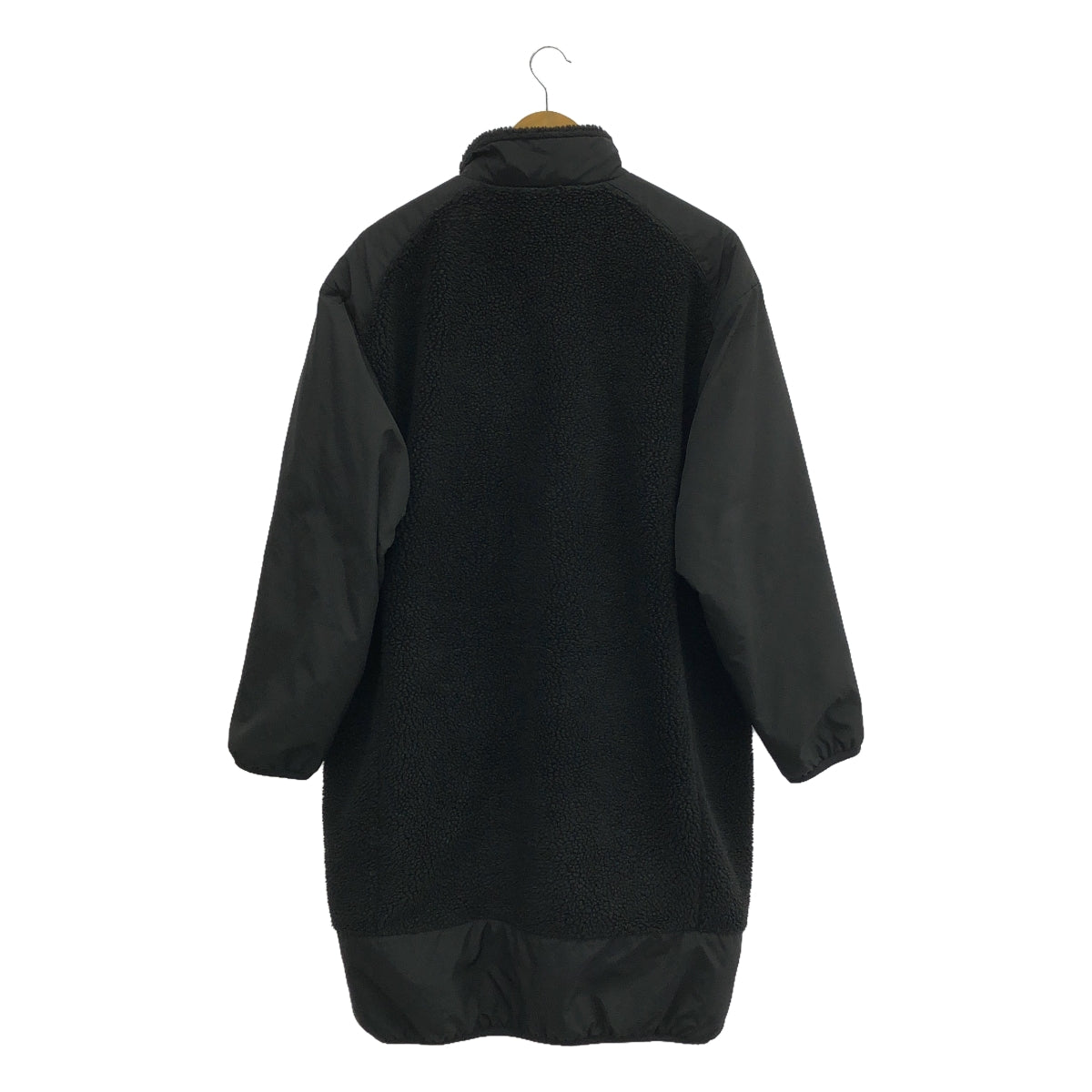 DESCENTE ddd / デサントディーディーディー | AEWEN MATOPH 別注 ボア ロング コート | 38 | ブラック | レディース
