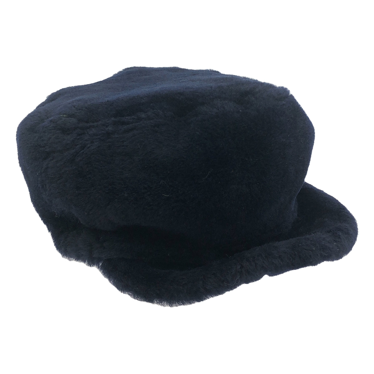 穆爾鮑爾 / 穆爾鮑爾 |羊皮圍巾帽 |深海軍藍 |女性的