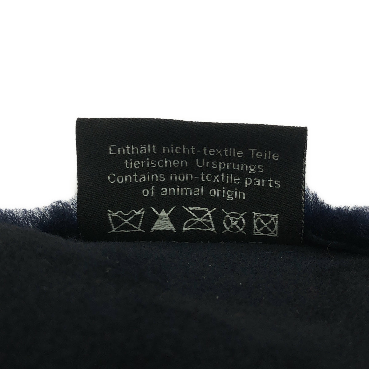 MUHLBAUER / ミュールバウアー | ラムスキン ボアキャップ 帽子 | ダークネイビー | レディース