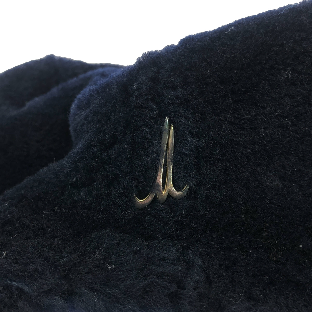 MUHLBAUER / ミュールバウアー | ラムスキン ボアキャップ 帽子 | ダークネイビー | レディース