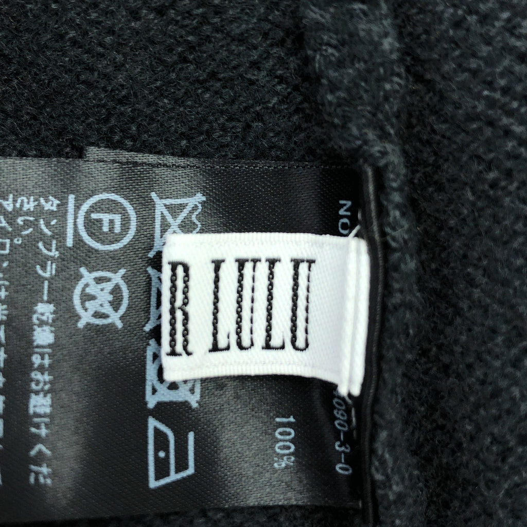 LULU 編輯 | 2023 秋冬 | 針織小熊連身褲 | F 碼 | 灰色 | 女款