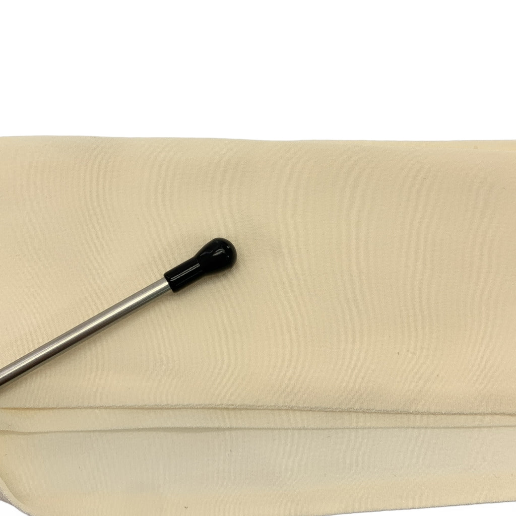 CHANEL / シャネル | タイ付き Uネック ノースリーブ シャツ |