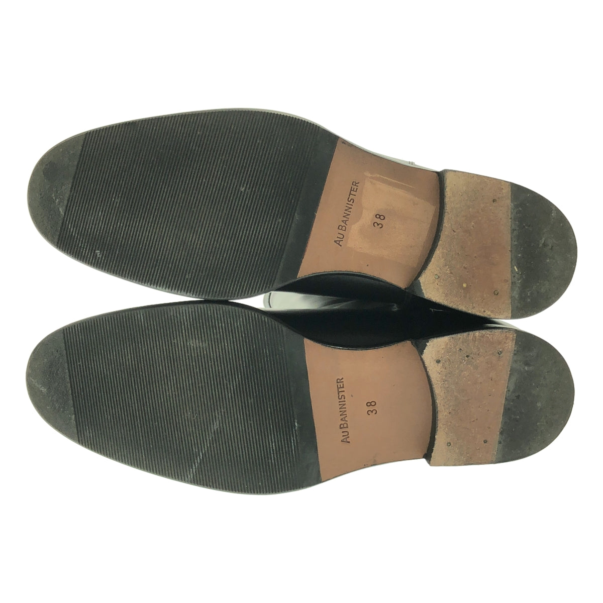 Au BANNISTER / 오바니 스타 | 가죽 스트랩 사이드 지퍼 롱 부츠 | 38 | 여성