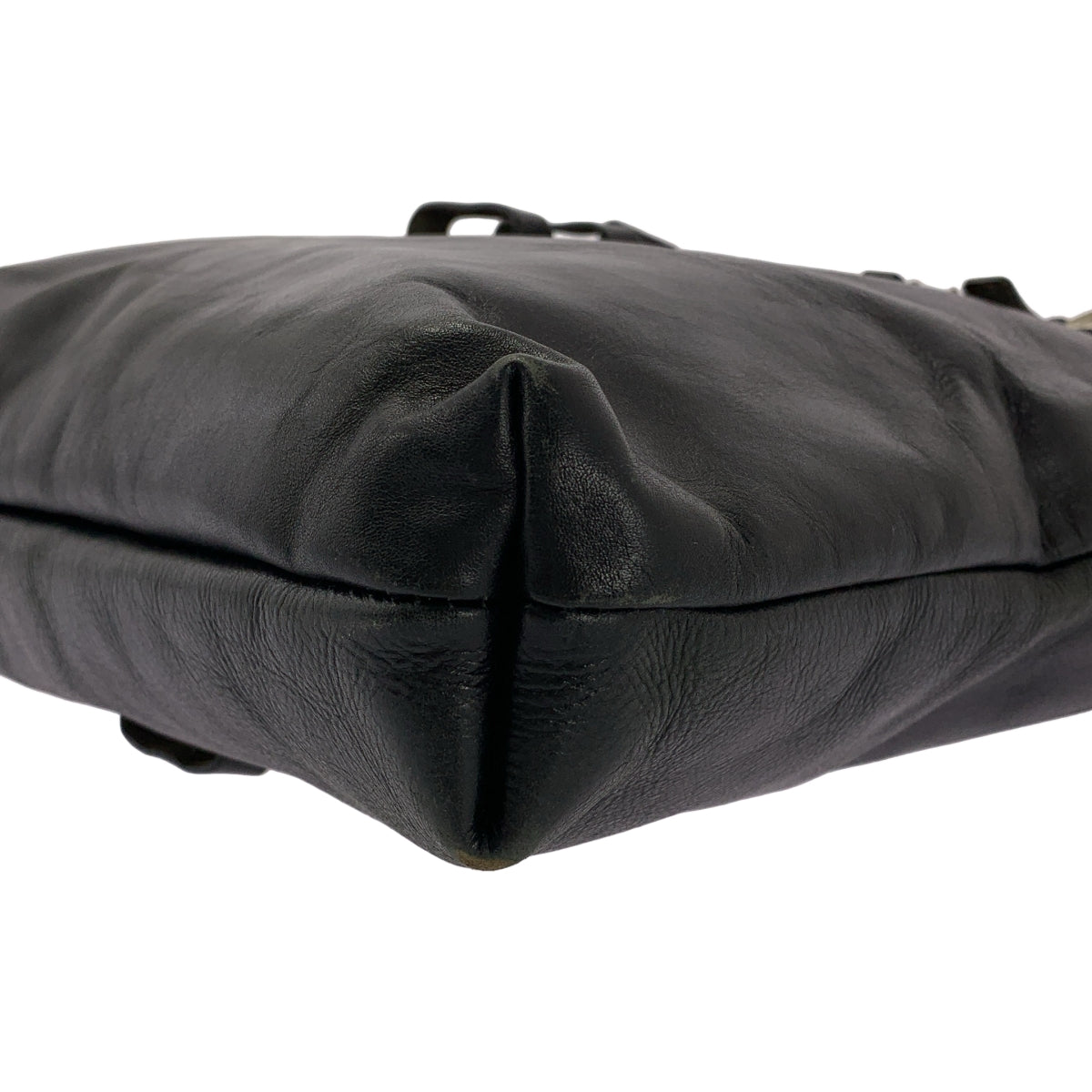 JUNYA WATANABE COMME des GARCONS / 준야와타나베 | 스터드 벨트 카우레자 숄더백 |