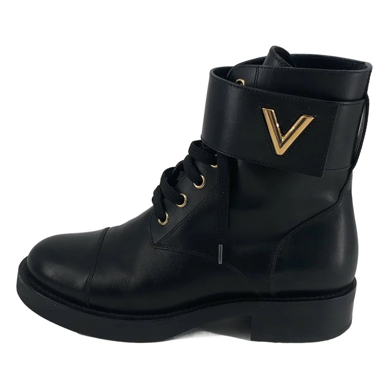 Louis Vuitton / ルイヴィトン | ワンダーランドライン レースアップ ブーツ | 35 1/2 | レディース
