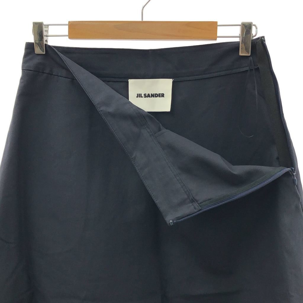 JIL SANDER / 질산더 | 2024SS | 코튼 비대칭 스커트 | 36 |