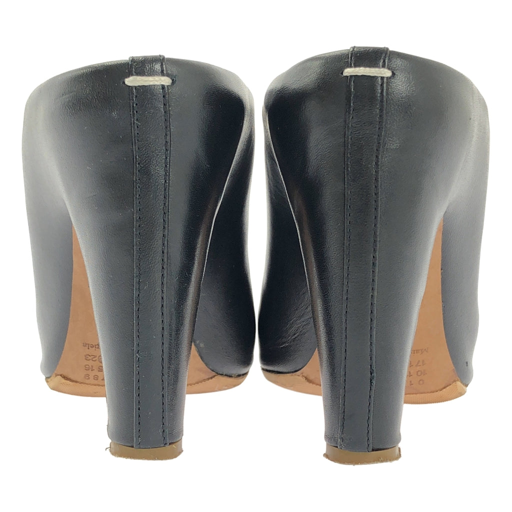 Maison Martin Margiela / メゾンマルタンマルジェラ | 2013SS | レザー オープントゥ ヒール サンダル ブーティ | 38 | レディース