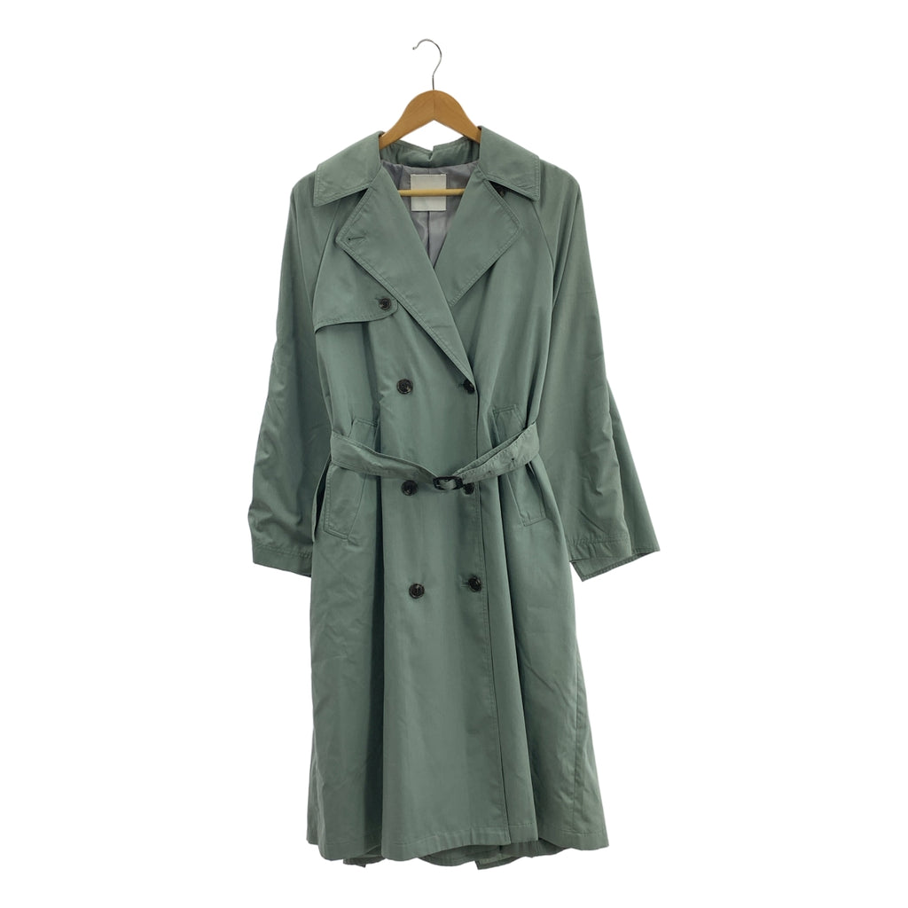 CLANE | 後背荷葉邊風衣 | 1 碼 | 綠色 | 女款