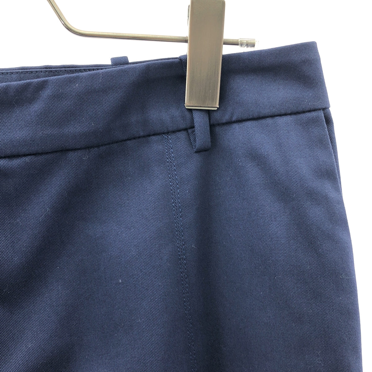 MARNI / マルニ | 2022AW | ロゴ裾ジップスリット スラックス パンツ | 40 | レディース