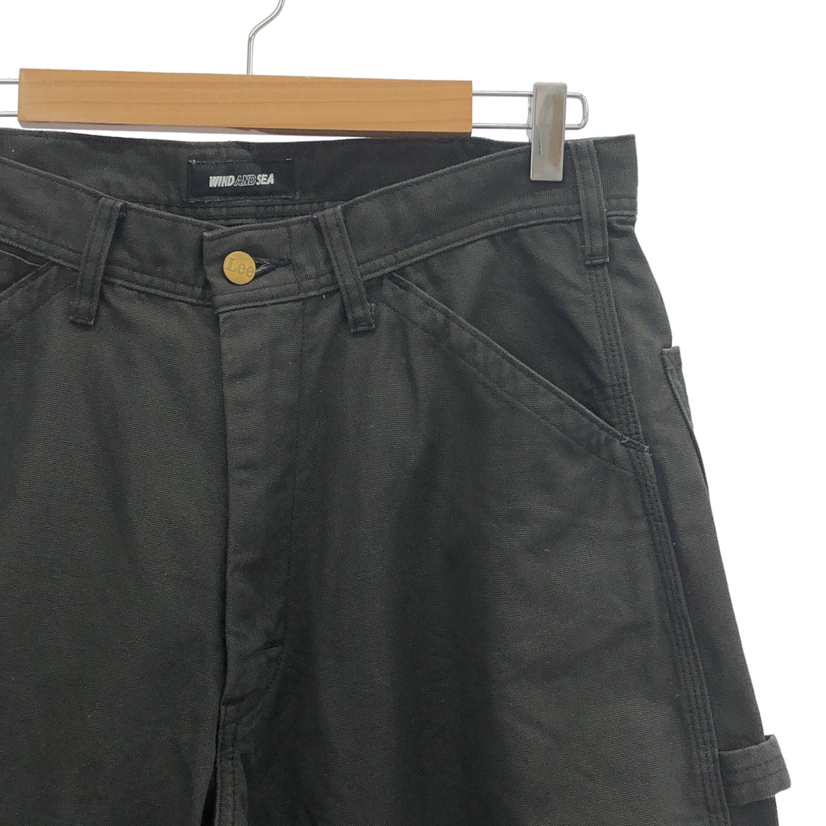 WIND AND SEA / 윈던시 - | × LEE 리 / 코튼 페인터 팬츠 | L | 카키 | 남성
