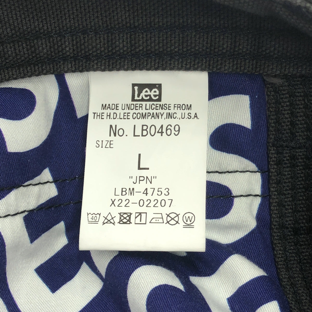 WIND AND SEA / 윈던시 - | × LEE 리 / 코튼 페인터 팬츠 | L | 카키 | 남성