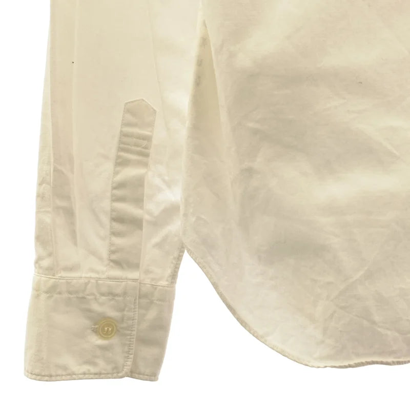 BLACK COMME des GARCONS / ブラックコムデギャルソン | 2015SS | コットン ラウンドカラーシャツ | XS | レディース