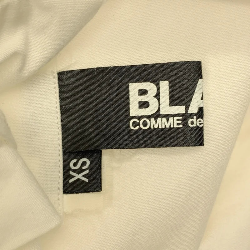 BLACK COMME des GARCONS / ブラックコムデギャルソン | 2015SS | コットン ラウンドカラーシャツ | XS | レディース