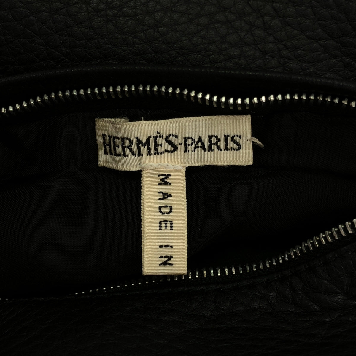 HERMES / エルメス | by Margiela / 1990-2000s / archive leather west bag / マルジェラ期 ベルト付き レザー ウエストバッグ |