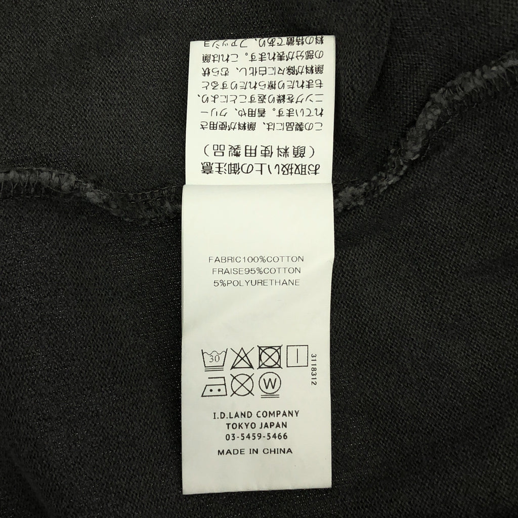 EVCON | 2025SS | 寬版印花短袖T卹 | 尺寸 2 | 炭灰色 | 男款