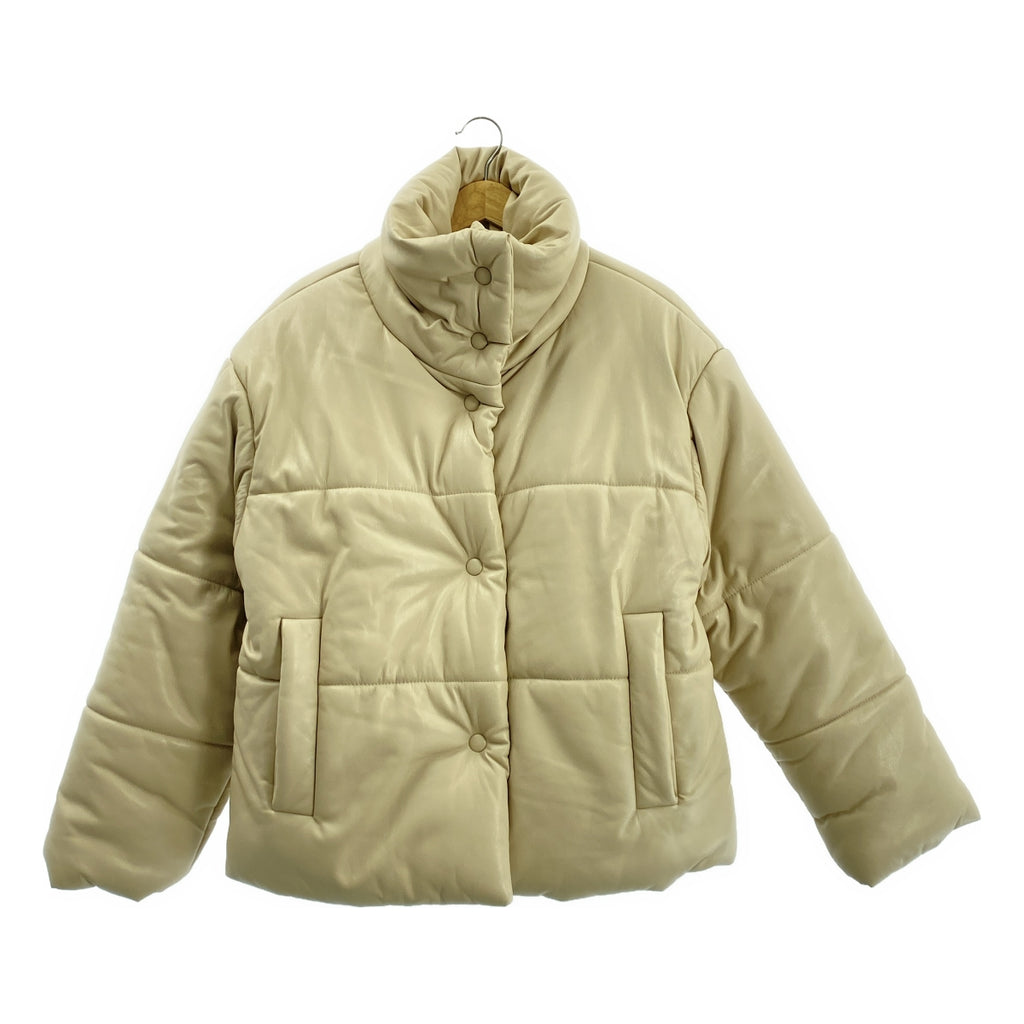 Nanushka / ナヌーシュカ | Hyde High Neck Collar Padding / フルジップ オーバー ジャケット ブルゾン / 総裏地 | S | レディース