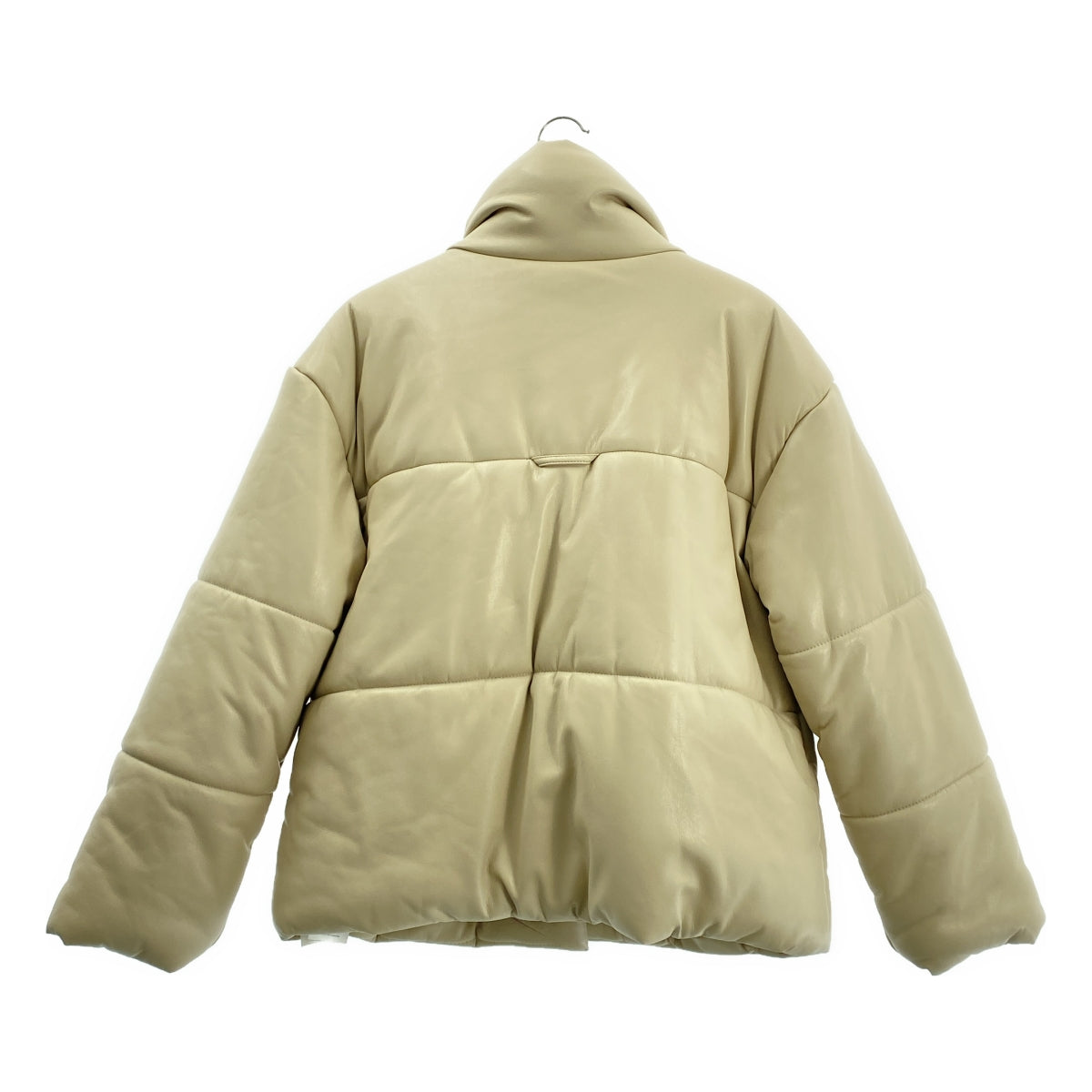 Nanushka / 나누슈카 | Hyde High Neck Collar Padding / 풀 Zip 오버 재킷 블루존 / 총 안감 | S |