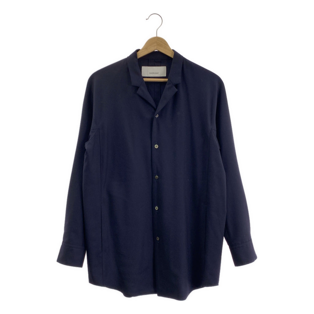 OVERCOAT / オーバーコート | オープンカラー シャツ ジャケット | 00 | レディース