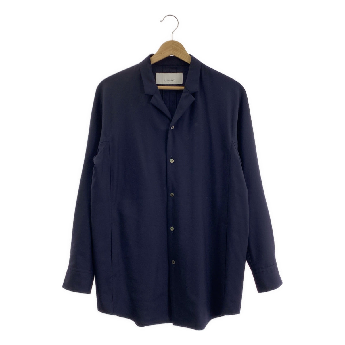 OVERCOAT / オーバーコート | オープンカラー シャツ ジャケット | 00 | レディース