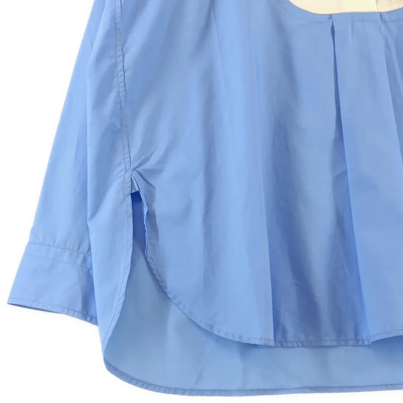 SOFIE D'HOORE / ソフィードール | オーバーシルエット バンドカラー シャツ ブラウス | 36 | レディース