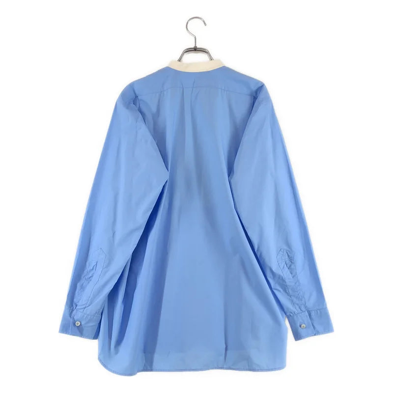 SOFIE D'HOORE / ソフィードール | オーバーシルエット バンドカラー シャツ ブラウス | 36 | レディース