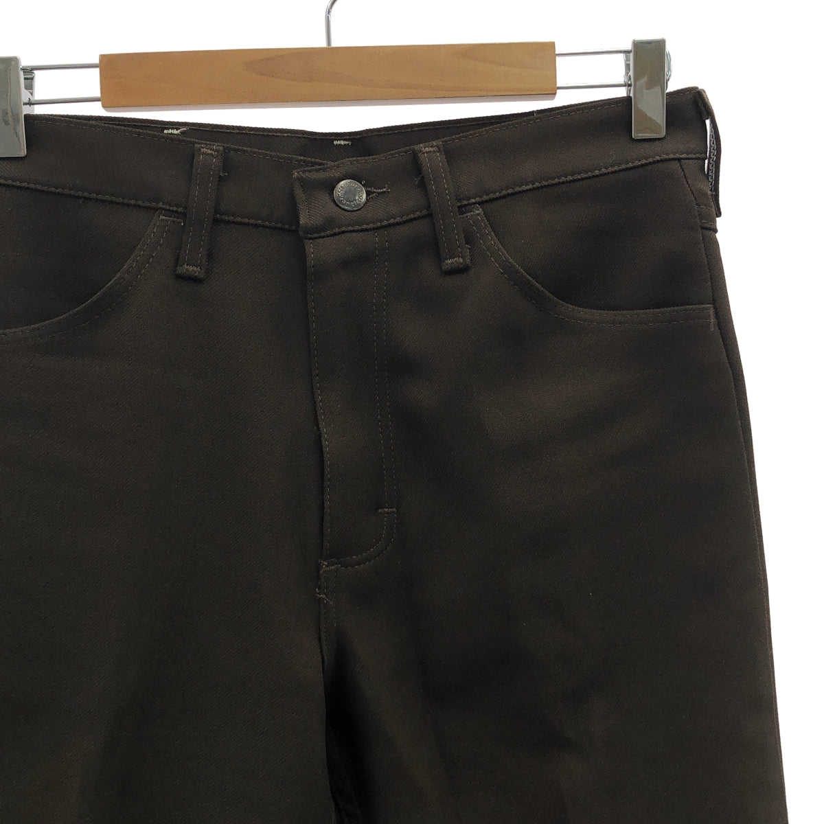 WRANGLER / 랭글러 | 1990s 빈티지 USA 제 82BN 런처 플레어 드레스 팬츠 | 31 | 브라운 | 남성