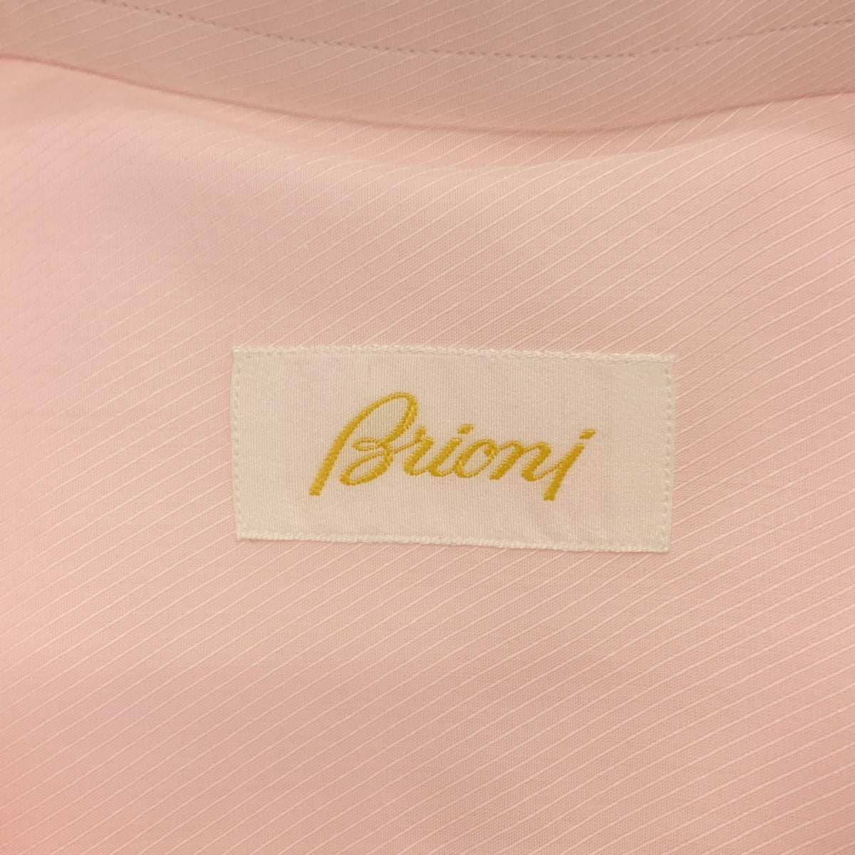 Brioni / ブリオーニ | コットン ストライプ ドレスシャツ | 44 | メンズ