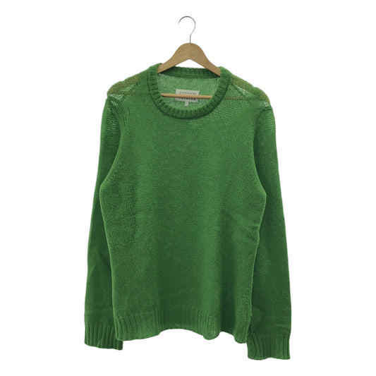 Maison Margiela / メゾンマルジェラ | 2017AW | Distressed Crew Knit / デストロイ クルーネック オーバー ニット セーター | L | メンズ