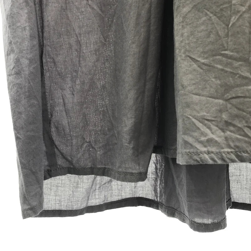 veritecoeur / ヴェリテクール | コットン スリープレスギャザー ノースリーブ ロングワンピース | F | レディース