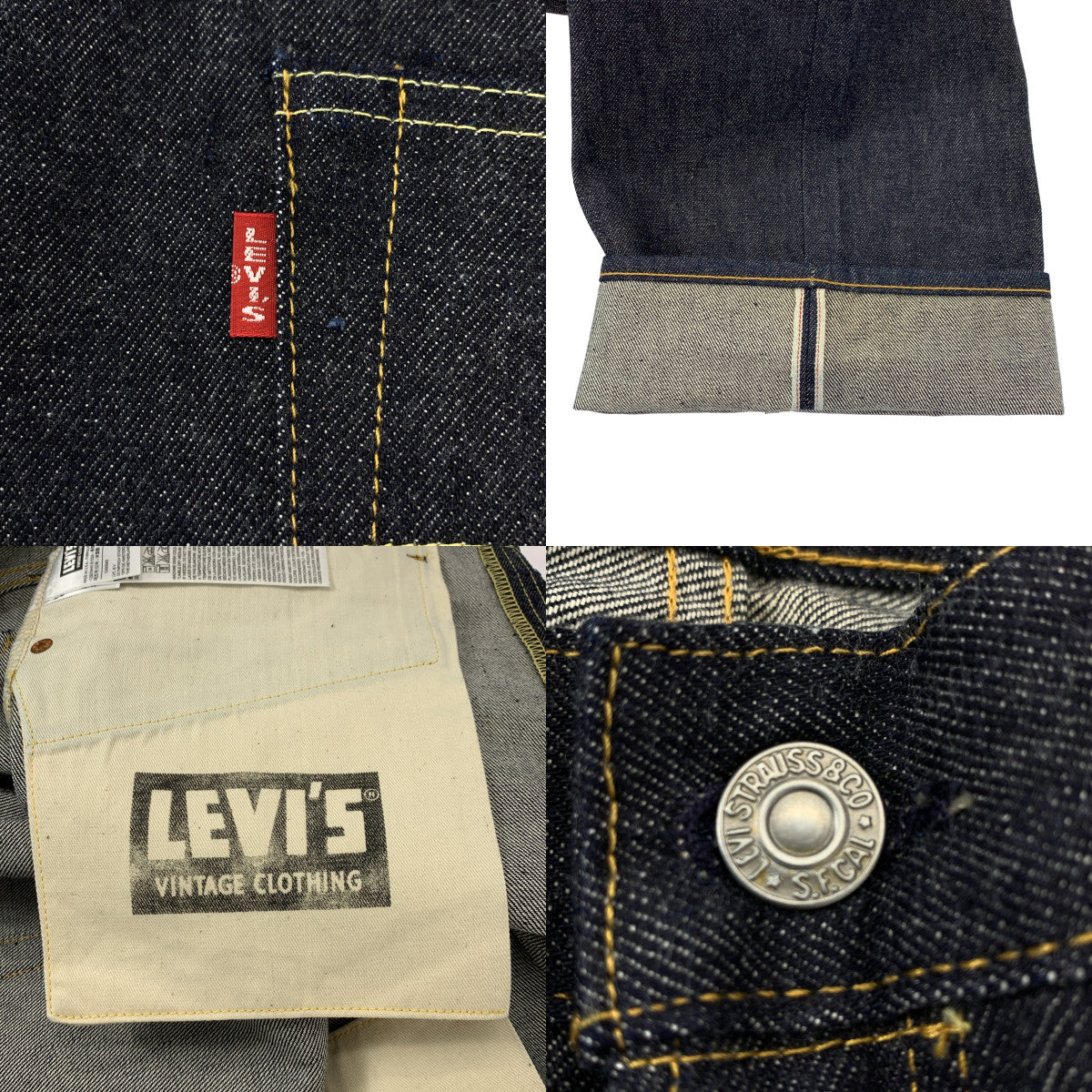 LEVI'S VINTAGE CLOTHING LVC | 50155-0116 / VINTAGE 501XX 1955 年 Big E 鑲邊牛仔褲 | 尺寸 36 | 男款