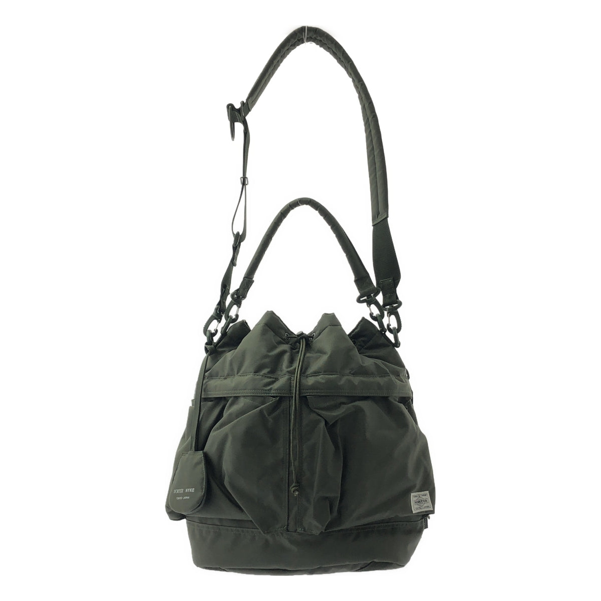 【美品】  HYKE / ハイク | 2022AW | ×PORTER / ポーター 2WAY TOOL BAG LARGE TEFOX ツール バッグ ラージ | オリーブ | メンズ