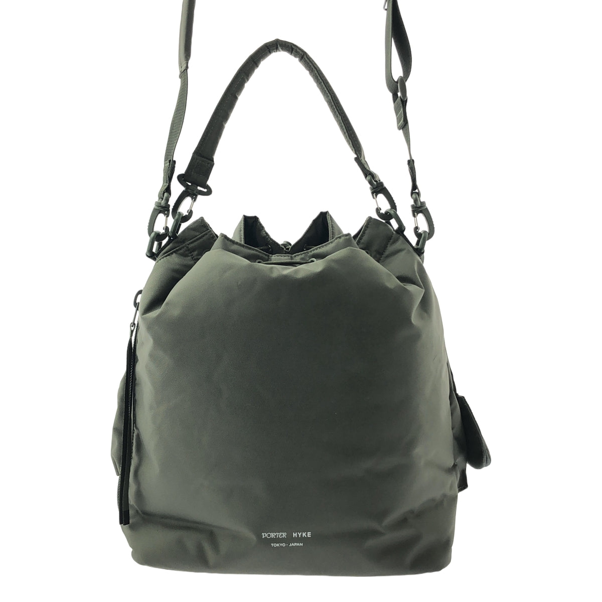 【美品】  HYKE / ハイク | 2022AW | ×PORTER / ポーター 2WAY TOOL BAG LARGE TEFOX ツール バッグ ラージ | オリーブ | メンズ