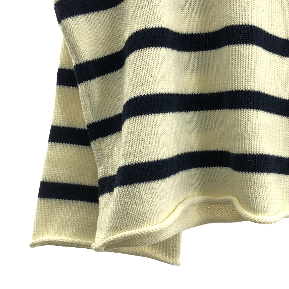 Deuxieme Classe / 두지엠 클래스 | 코튼 테두리 풀오버 니트 스웨터 | F | 여성