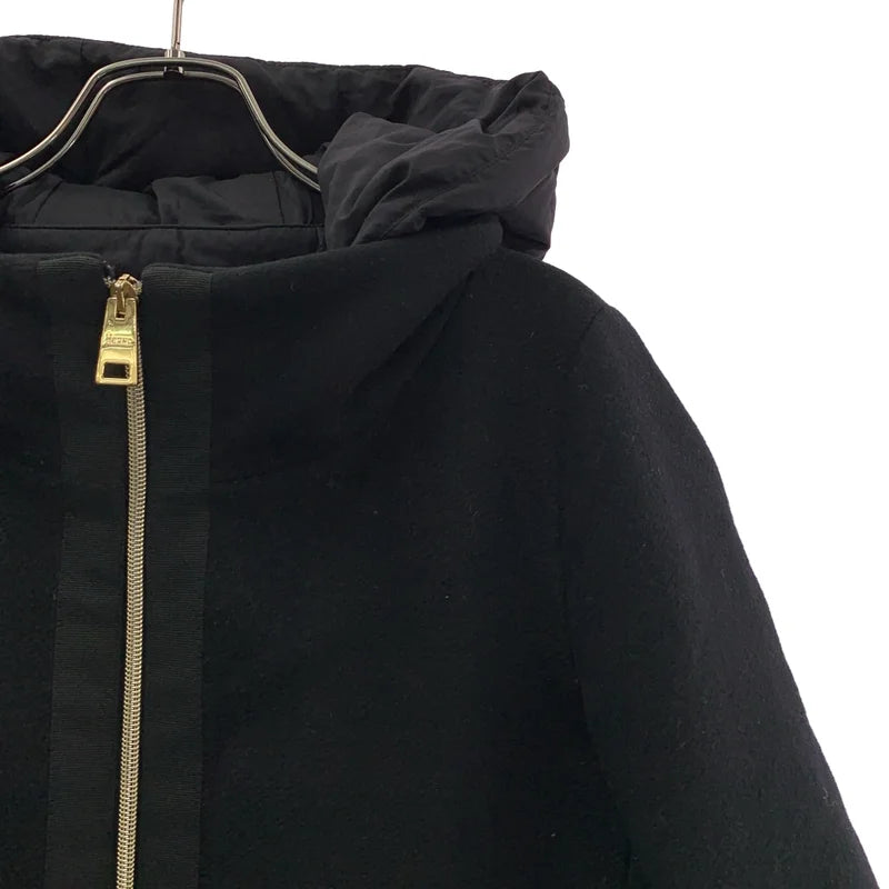 HERNO / ヘルノ | 2way 異素材切替 ダウン ロングコート | 44 | レディース