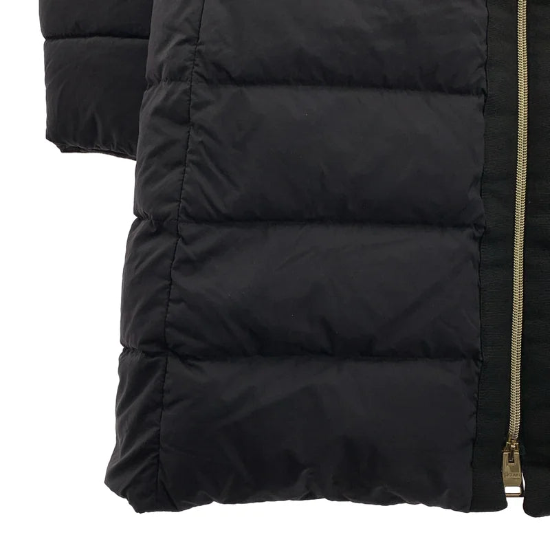 HERNO / ヘルノ | 2way 異素材切替 ダウン ロングコート | 44 | レディース