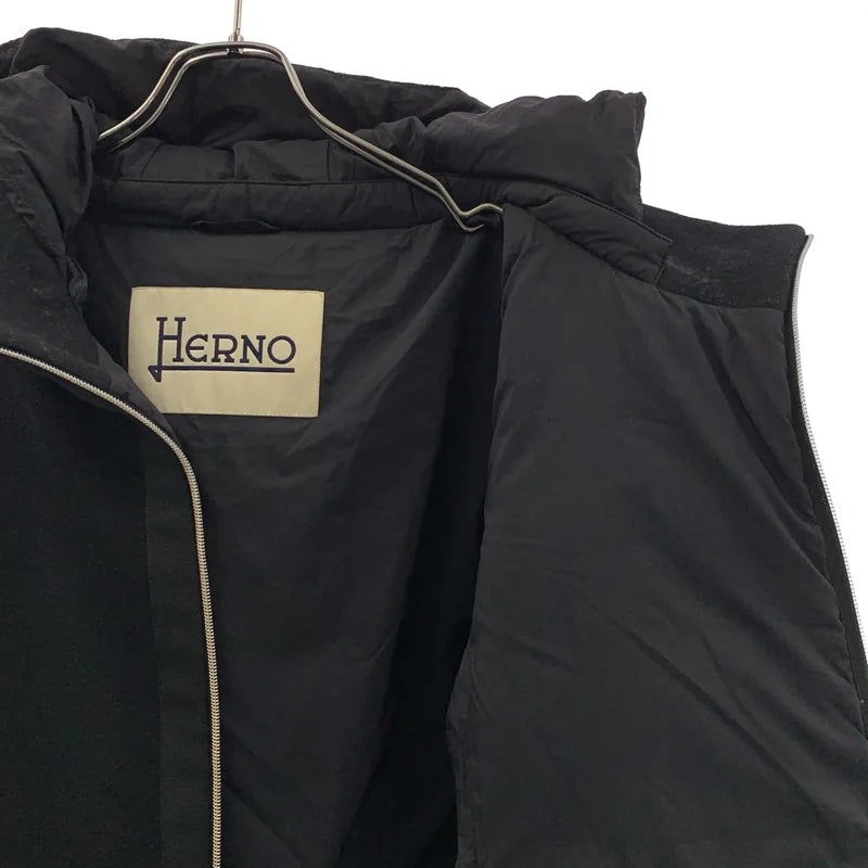 HERNO / ヘルノ | 2way 異素材切替 ダウン ロングコート | 44 | レディース