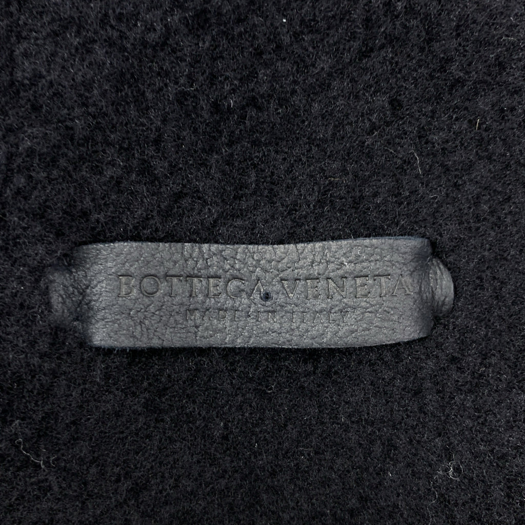 【美品】  BOTTEGA VENETA / ボッテガヴェネタ | レザー ボア ムートン ジャケット | 40 | ブラック | レディース