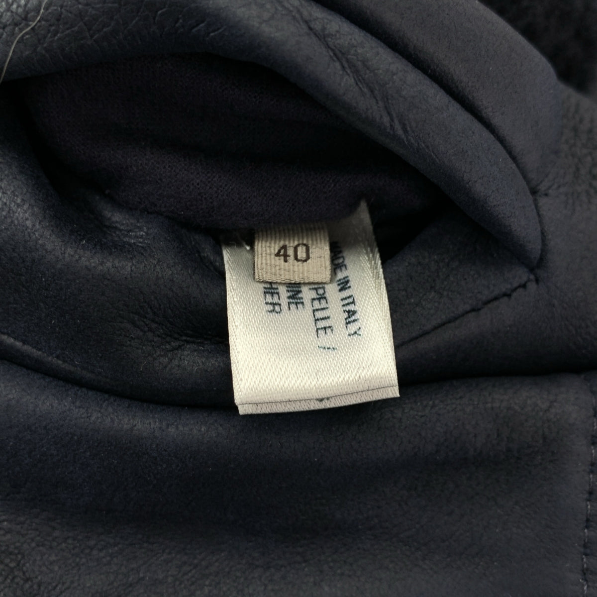 【美品】  BOTTEGA VENETA / ボッテガヴェネタ | レザー ボア ムートン ジャケット | 40 | ブラック | レディース