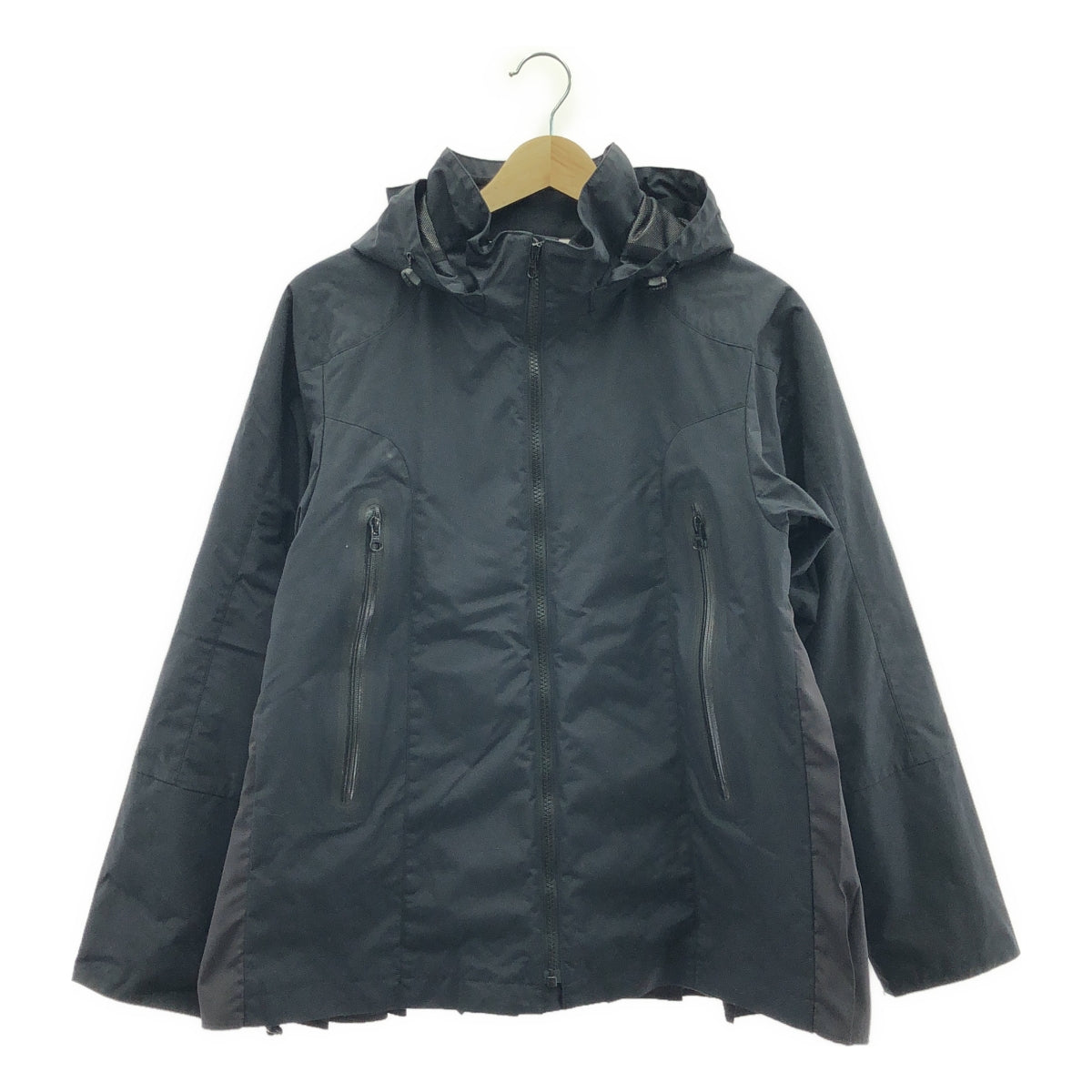 DANSKIN / Danskin | 帶襯裡的褶皺夾克 | M | 海軍藍 | 女款