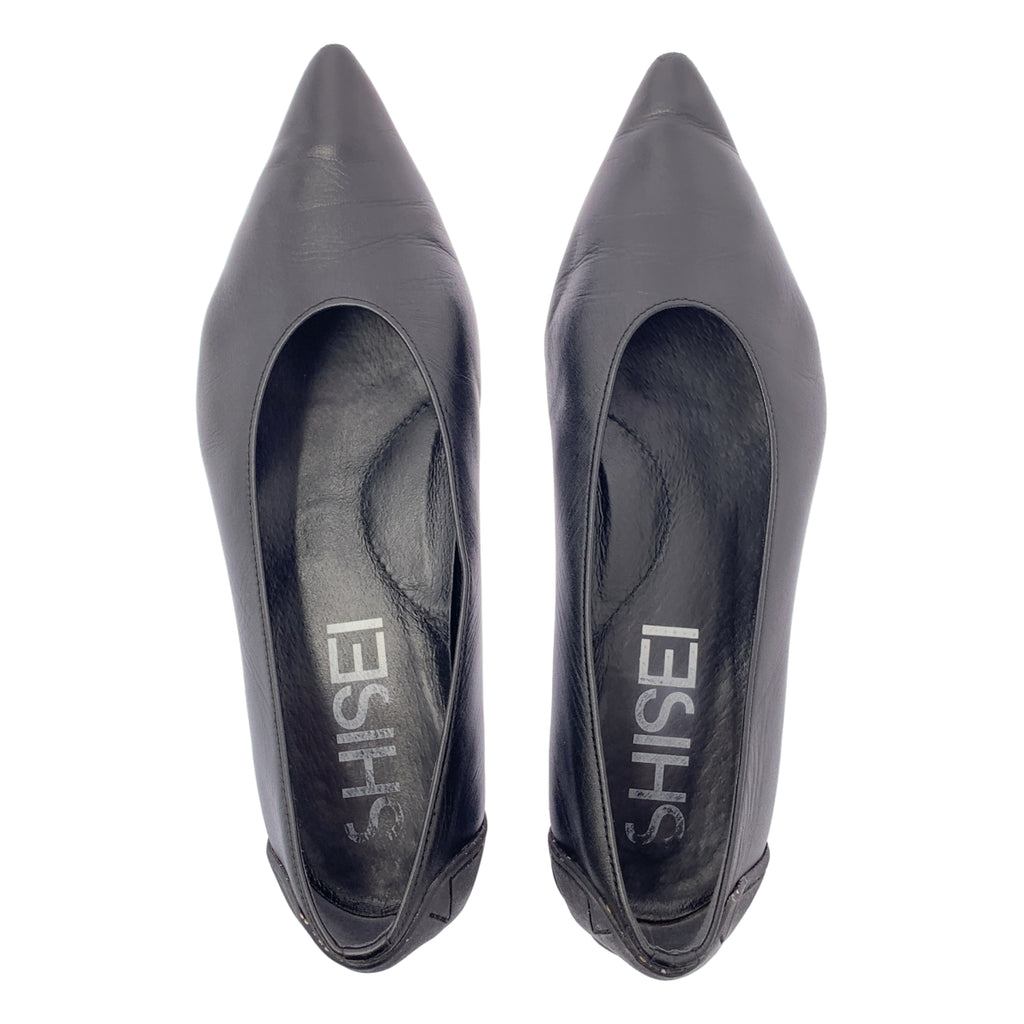 SHISEI | Vibram 皮革尖頭平底鞋 | 36 號 | 女款