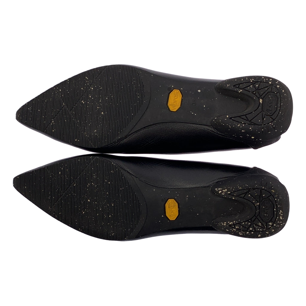 SHISEI | Vibram 皮革尖頭平底鞋 | 36 號 | 女款