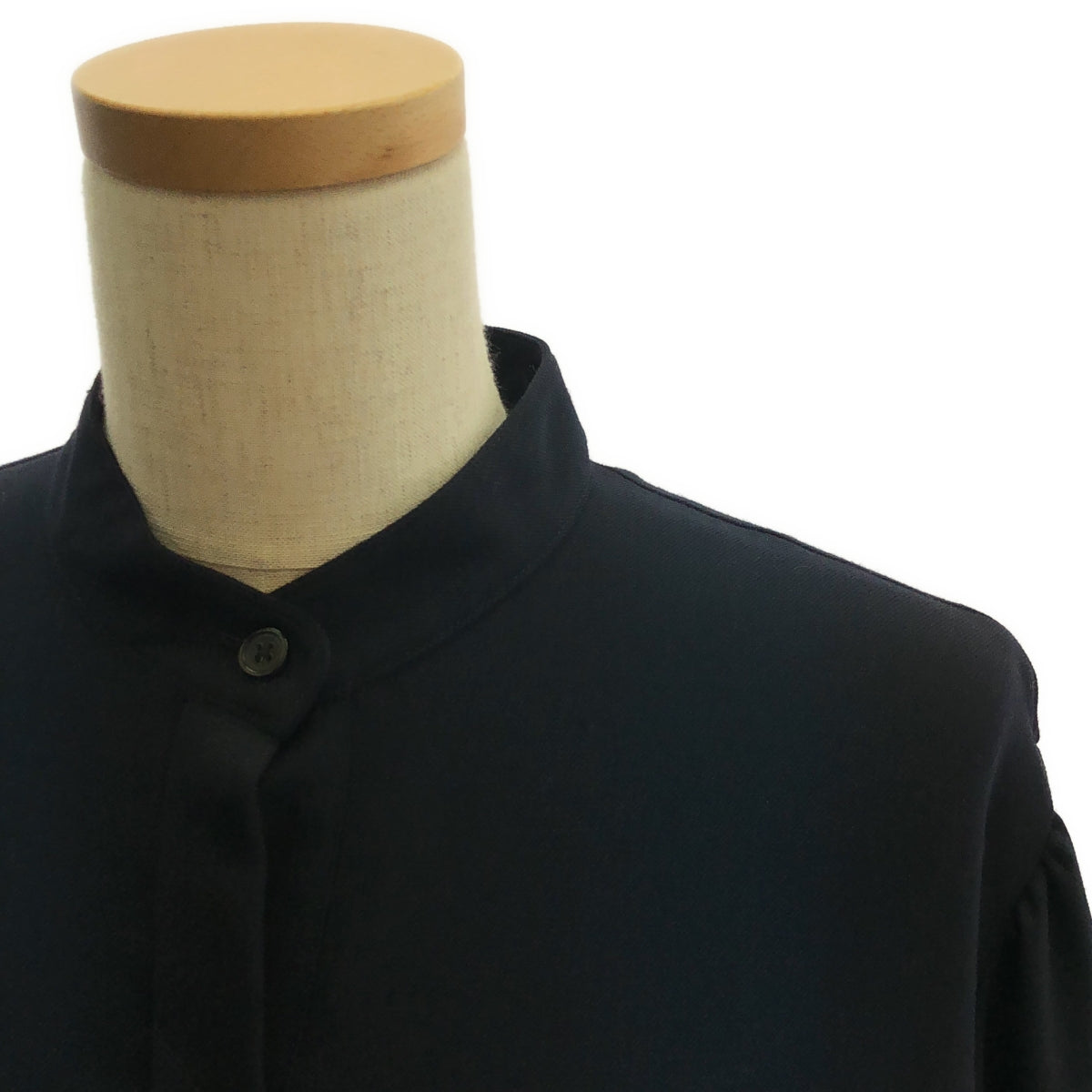 UNITED ARROWS | P/W 褶皺襯衫裙 | 38 | 海軍藍 | 女款