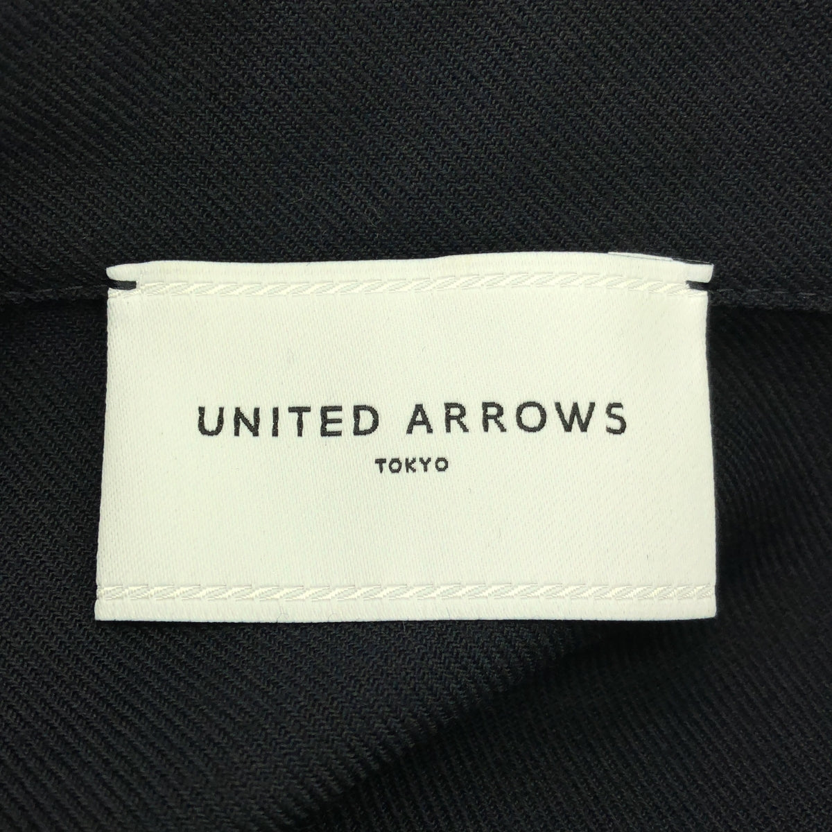 UNITED ARROWS | P/W 褶皺襯衫裙 | 38 | 海軍藍 | 女款
