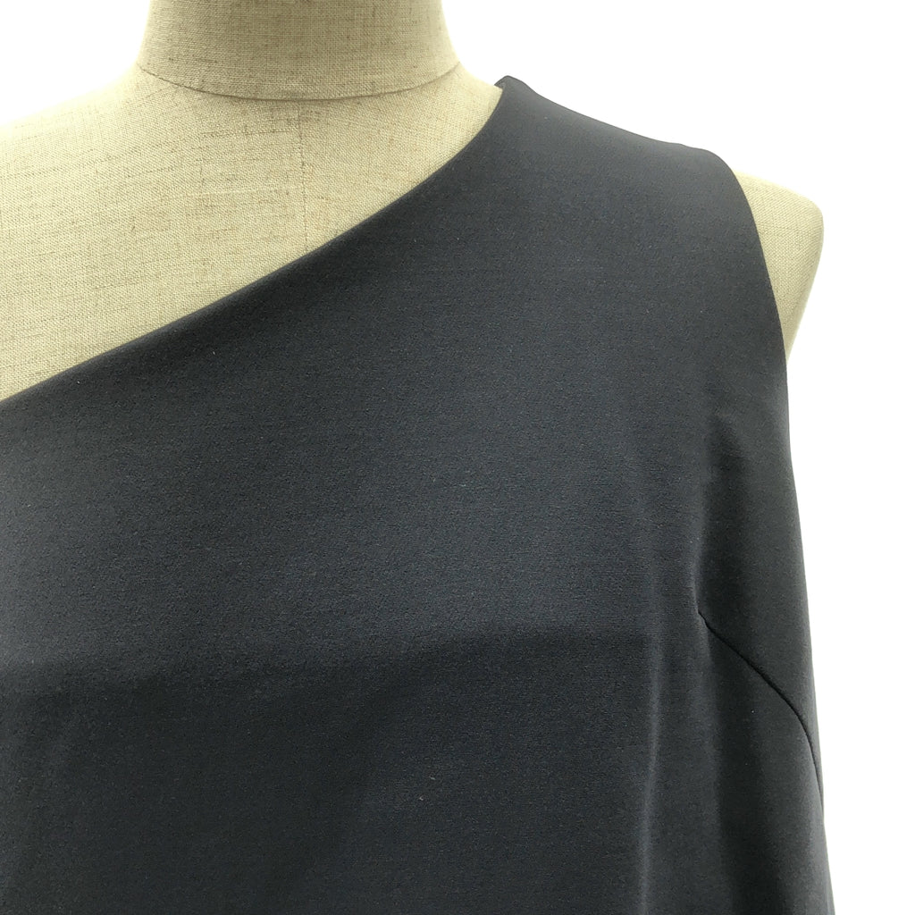 SEA / シー | ダブルフェイス ワンショルダー ドレス ワンピース / 総裏地 | one size | レディース
