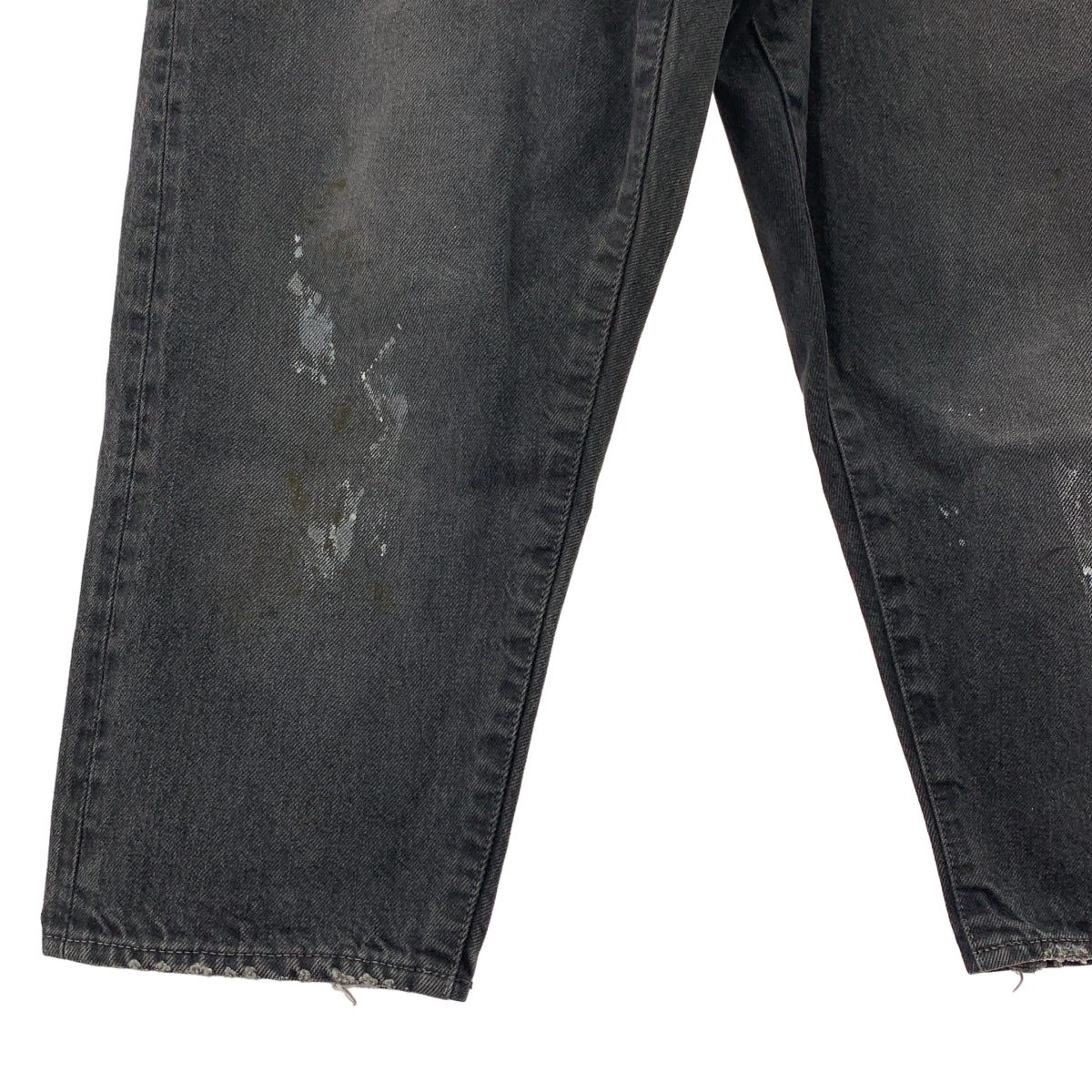 MIHARA YASUHIRO / 미하라야스히로 | 페인트 가공 크롭드 데님 팬츠 | S |