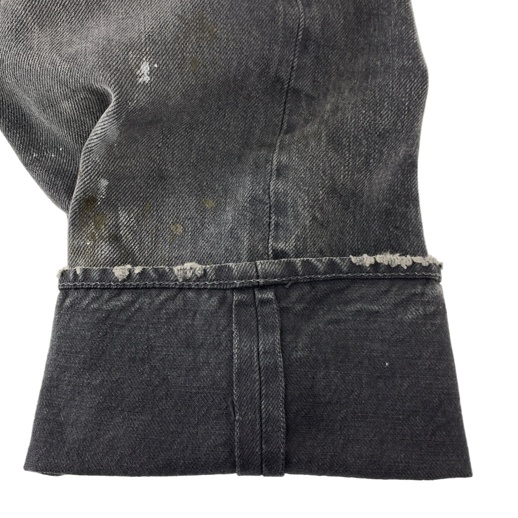 MIHARA YASUHIRO / ミハラヤスヒロ | ペイント加工 クロップド デニムパンツ | S | レディース