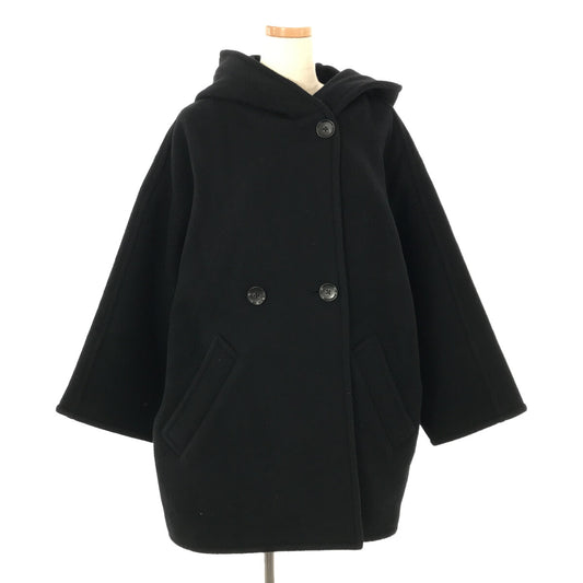 AP STUDIO | 2020AW | Mossaover hoodie coat | 36 | Black | Women's